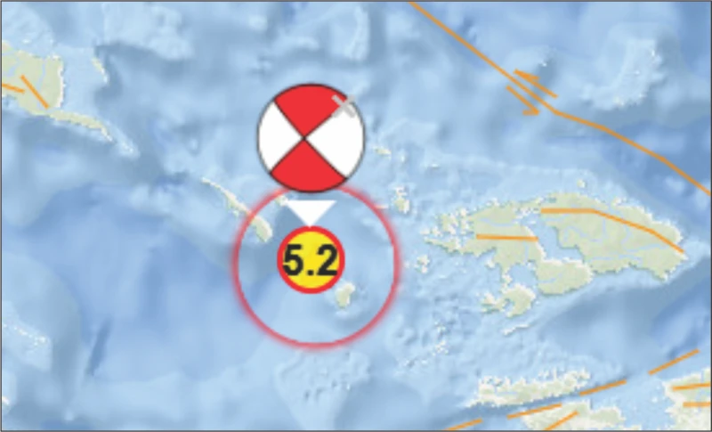 Raja Ampat Diguncang Gempa M 5,2