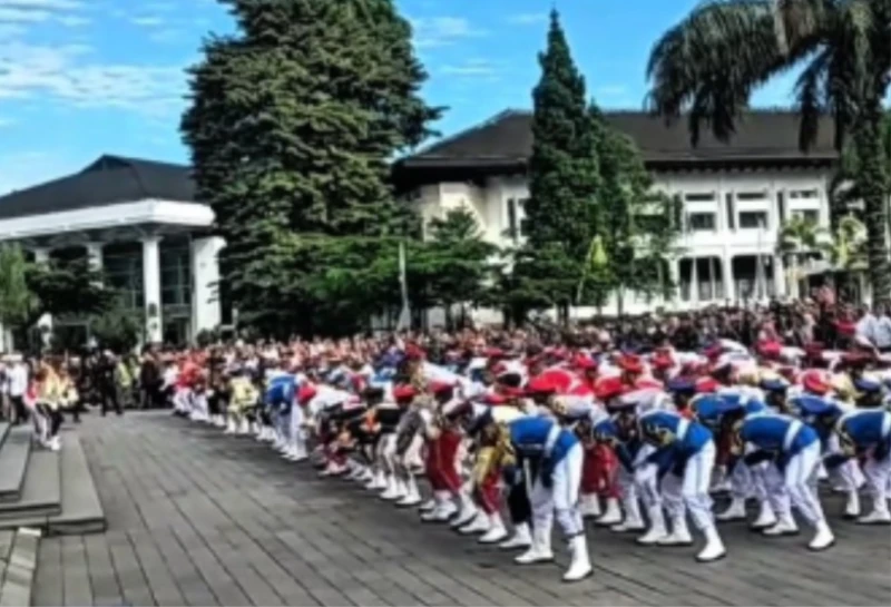 Ratusan Peserta Pendidikan Karakter di Rindam III/Siliwangi, Dinyatakan Lulus