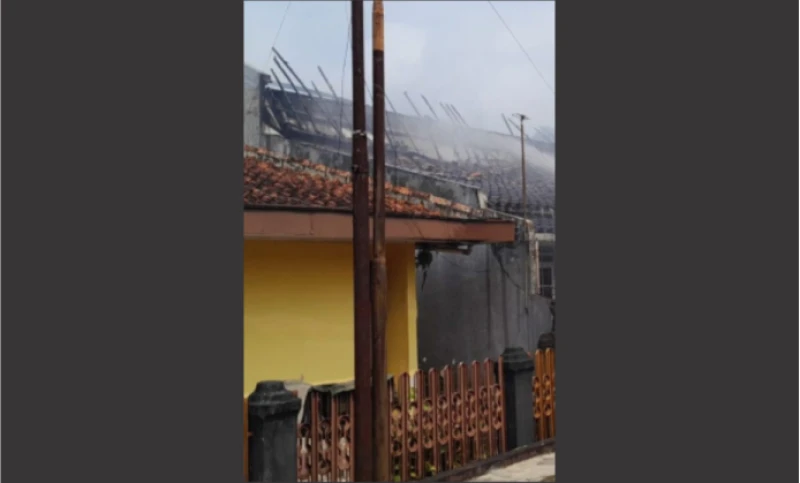 Rumah di Perum Cimahpar Endah, Sukabumi Terbakar. Warga Sempat Mendengar Ledakan