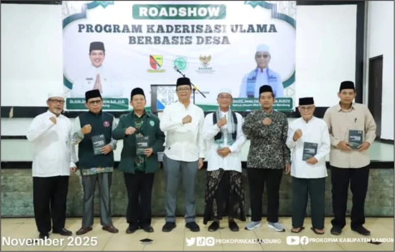 Sekda Kab.Bandung Buka Road Show Program Kaderisasi Ulama Berbasis Desa