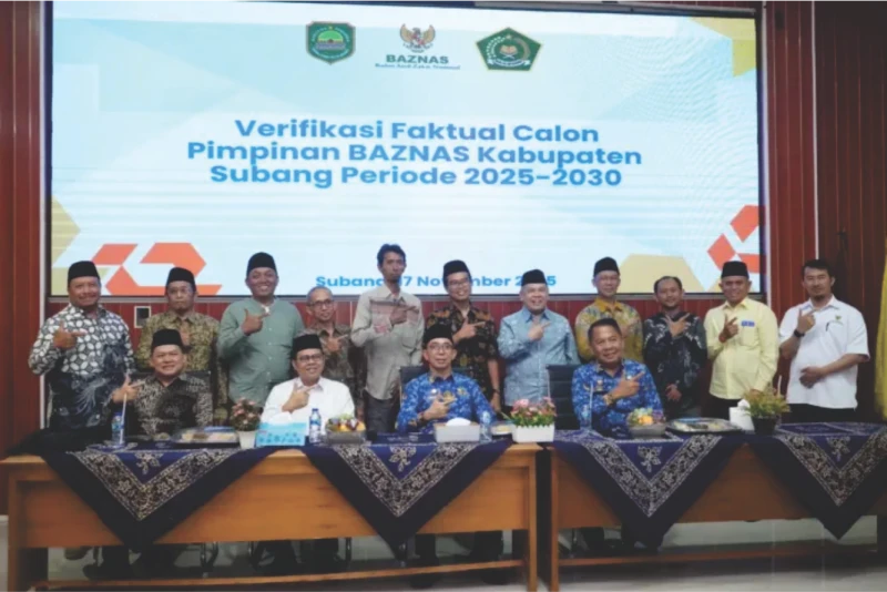 Sekda Subang Berharap Pimpinan Baznas diisi oleh Figur Kompeten