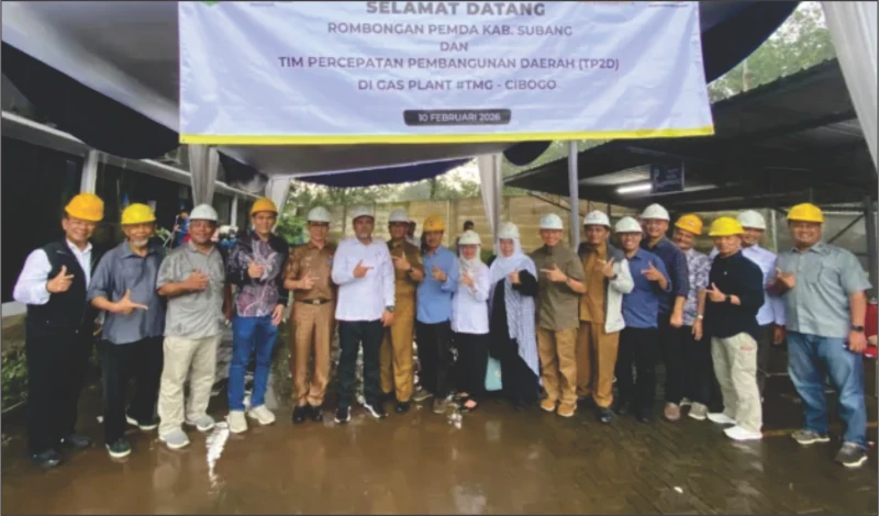 Sekda Subang Tinjau Gas Plant PT SEA, Dorong Optimalisasi Potensi Migas