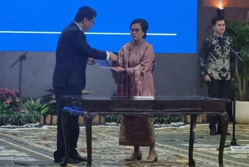Sertijab Menteri Keuangan, Sri Mulyani Pamit