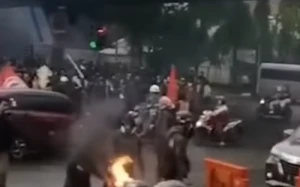 Aksi May Day di Bandung Ricuh, Enam Pelajar jadi Tersangka