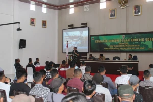 Antisipasi Konflik Sosial di Masyarakat, Kodim 0207/Simalungun Gelar Bimkom