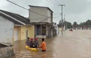 Banjir di Subang Terjang Delapan Kecamatan