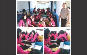 Bhayangkari Simalungun Kirim Makanan Olahan Sendiri ke Korban Bencana