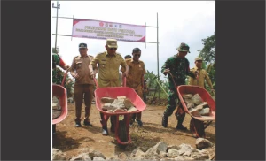 Bupati H. Anton Ahmad Saragih Buka TMMD ke 127 Kodim 0207/Simalungun