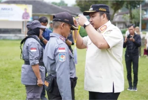Bupati Subang Buka Jambore Satlinmas di Ciater