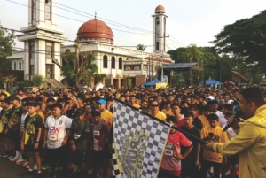 Bupati Subang Lepas Ribuan Peserta 'Ngabret Run 2025'