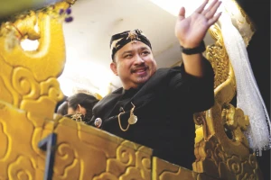 Bupati Subang Meriahkan Kirab Budaya Tatar Sunda di Kota Bandung