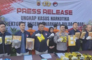 Ditresnarkoba Polda Jabar Ringkus 5 Pengedar dan Sita 17,5 Kg Sabu