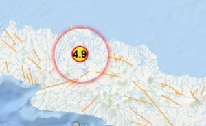Gempa Getarkan Wilayah Kalijati, Subang