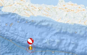 Gempa di Laut Pangandaran Tak Berpotensi Tsunami