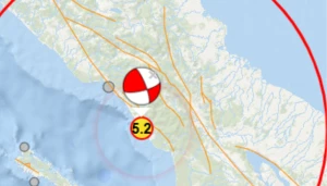 Gempa M 5,2 di Wilayah Laut Aceh Selatan Tidak Berpotensi Tsunami