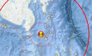 Gempa M 5,5 Guncang Pulau Karatung, Sulut