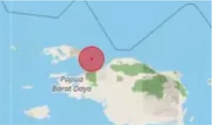 Gempa M 6.0 Guncang Sorong, Papua Barat