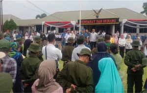 Ini Pesan Danlanud R. Suryadi Suryadarma pada Puluhan Siswa Pendidikan Karakter Belanegara