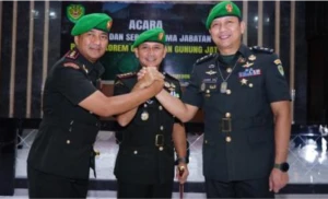 Jabatan Dandim 0605/Subang Resmi Diganti