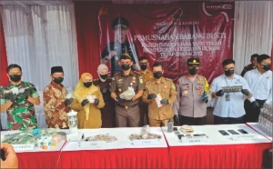 Kejari Subang Musnahkan Barbuk dari 81 Perkara Pidana Inkrah