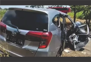 Laka Maut di Tol Pejagan, Tewaskan Satu Keluarga asal Pemalang