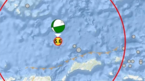Laut Banda Diguncang Dua Kali Gempa