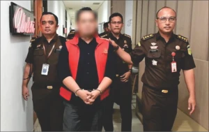 Mantan Sekretaris DPRD Kab.Bekasi Dijebloskan ke Penjara