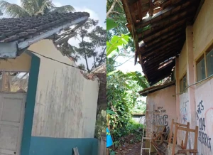 Miris! di Kab. Sukabumi Masih ada Siswa yang Belajar Lesehan