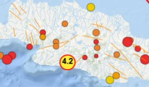Pagi tadi Kab.Bandung Diguncang Gempa
