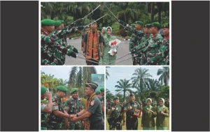 Pelepasan Mayor Inf. Adi Prayogo Wicaksono di Yonif 122/Tombak Sakti Berlangsung Penuh Haru