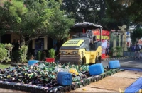 Polres Subang Musnahkan Ribuan Botol Miras, Knalpot Brong dan Petasan