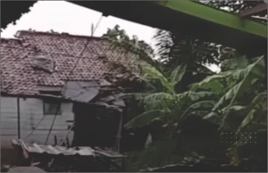 Puting Beliung Porak Porandakan Dua Wilayah di Kab.Subang