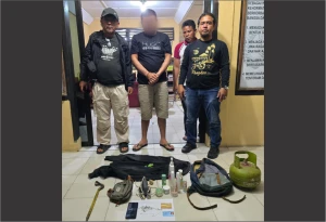 Satreskrim Polres Simalungun Tangkap Pencuri di Rumah Pendeta