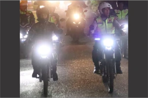 Sikapi Aksi Massa di Jakarta, Polres, Kodim, Pemkab Simalungun Gelar Patroli Skala Besar