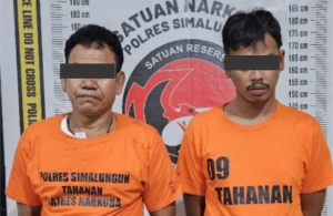 Tak Butuh Waktu Lama, Sat Narkoba Polres Simalungun Berhasil Ringkus Dua Pengedar Sabu