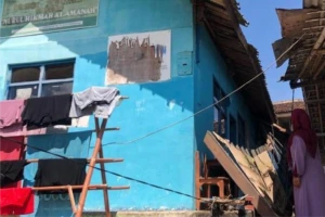 Tiga Ruang Kelas Madrasah di Kab.Sukabumi Ambruk