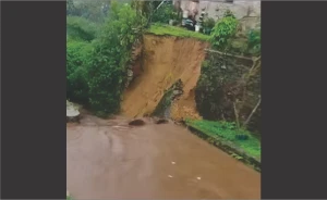 TPT di Desa Margamulya, Pangalengan Ambrol