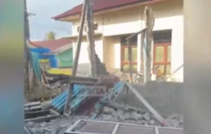 Update; Gempa M 7,6 Maluku Utara-Sulawesi Utara. Rumah Ibadan dan Rumah Sakit Rusak Berat