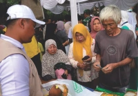 Wakil Ketua DPR RI Gelar Pasar Murah, Sembako Dibandrol Setengah Harga