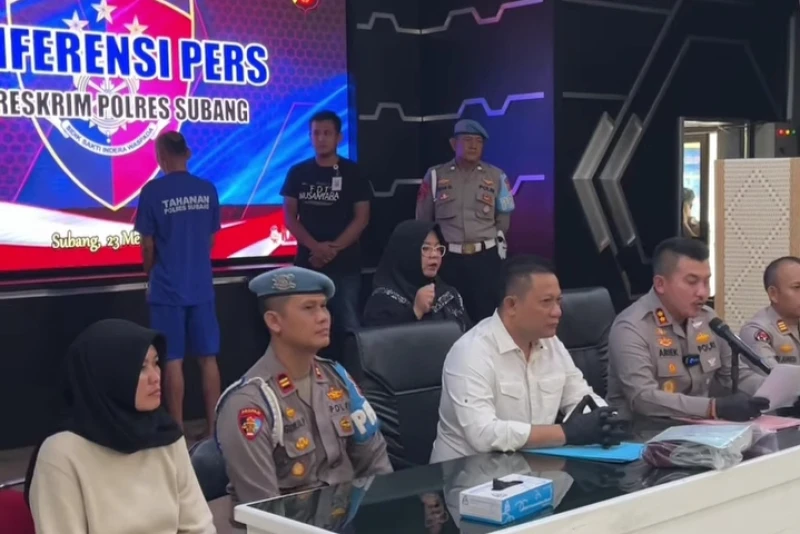 Tukang Baso Keliling di Subang Ditangkap Polisi