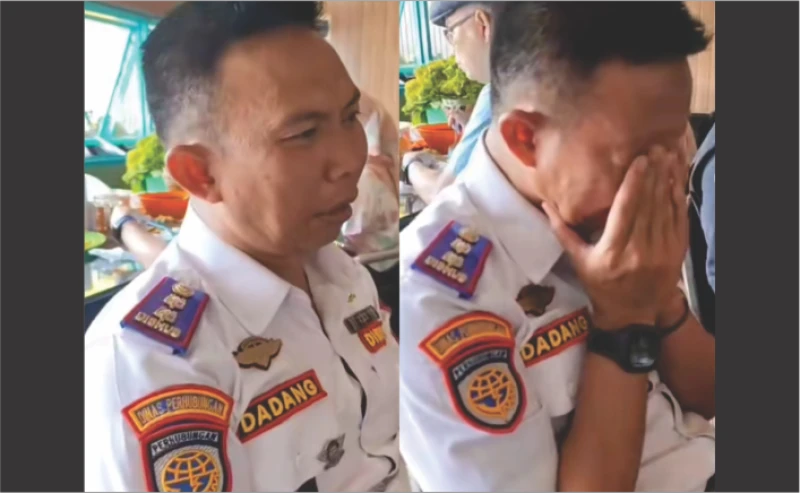Video Dadang Kosasih Mewek Viral di Medsos