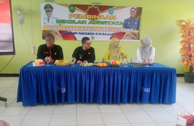 Wabup Subang, Ingatkan Sekolah, Hati - Hati Menggunakan Dana BOS